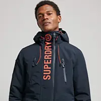 在飛比找momo購物網優惠-【Superdry】男裝 長袖外套 Ultimate Win