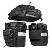 NNEOBA 3-in-1 Bike Bag 65L Large Capacity Bicycle Rear Rack Pannier