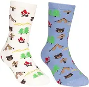 [TRESPASS] Childrens/Kids Camping Socks (Pack of 2)