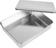 PAMINGONO Stainless Steel Bakeware Cake Molds for Baking Baking Supplies Nougat Candy Gelatin Cake Easy Demould