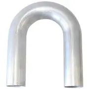 Aeroflow Alum Mandrel 180 Deg 1.50" O.D38mm Wall 2mm 140mm - AF8606-150
