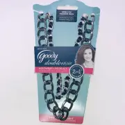 Goody Doublewear Black Black Chain 2 In 1 Headwrap Necklace NIP