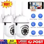 2PCS Security Camera System Outdoor Home 2.4G Wifi Night Vision Wired Cam 1080P
