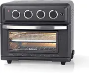 Cuisinart Air Fryer Mini Oven, 7 Functions, Air Fry, Roast, Bake, Grill, Toasties, Toast & Keep Warm, Slate Grey, TOA60U