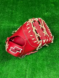 在飛比找Yahoo!奇摩拍賣優惠-棒球世界全新SSK新款全牛皮棒球壘球一壘手手套DWGF482