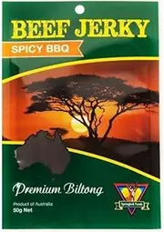 Springbok Foods Spicy BBQ Beef Jerky 50 g