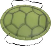 OATIPHO Turtle Shell Dress up Peeling Decoration Turtle Props Clothing Headband Party Headwear Halloween Costume Turtle Costume Decorative Turtle Shell Color Brooch Olive Green Eva