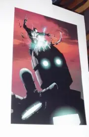 Wolverine Poster #67 vs Sentinel Poster Salvador Larroca Days of Future Past