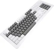ELAYARD 1Set Mechanical Keyboard Keycaps Keys Durable and Sturdy Keycap Protector Ergonomic Design for Enhanced Comfort for Gaming and Work Grey