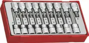 Teng TTTX18 - Torx Bits Set 18 Piece 1/2" Drive