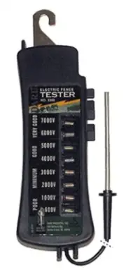 Dare 7000 V Electric-Powered Eight Light Tester Black (Pack of 2)