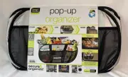 Smart Design Pop Up Car Trunk Organizer Easy Carry Handles, Side Pockets Works