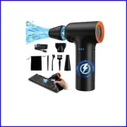 Rechargeable High-Speed Turbo Fan Air Blower - 120m/s Wind Speed & Lightweight