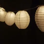 Fantado Kawaii Shaped Party String Lights - White by PaperLanternStore