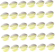 LIFKOME 100Pcs Double Sided Adhesive Stickers Round Transparent Tapes for DIY Crafts and Fixing Easy to Use Removable No Trace