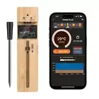 Wireless Smart Meat Thermometer with Bluetooth | Long Range | Measures Intern...