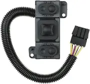 Power Seat Adjuster Switch for Ford F150 F250 F350 F450 F550, 8pins Car Seat Switch F65Z-14A701-AA/F3UZ14A701A/F7UZ14A701AA