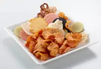 在飛比找Yahoo!奇摩拍賣優惠-空運現貨 日本名古屋超好吃醬油味醂蝦餅 180g/綜合蝦餅2