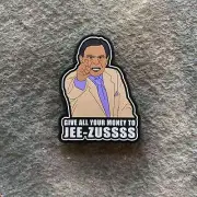 Creepy Kenneth Copeland: Give your money to Jee-Zussss PVC Patch