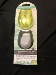 EcoTools Travel Perfecting Blender Plastic Travel Case and Sponge Makeup Sealed