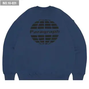【PARAGRAPH】S10 NO.31 CIRCLE LOGO CREWNECK 大學T (海軍藍) 化學原宿