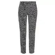 Banana Republic Modern Sloan Pants 00P Leopard Print Bi Stretch Cropped Ankle