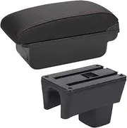 JSDNI for Suzuki for Swift 2005-2023 Car Armrest Box Car Armrest Car Accessories Interior Details Storage Box Retrofit Parts Centre Console Storage Box (Color : C1 NO USB)