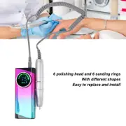 Electric Nail Drill Machine 30000RPM 2600mAh Battery Nail Polishing Machine With