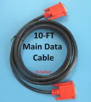 10' MAIN DATA CABLE Compatible with Autel MaxiDas DS 708 Scan Tool cord adapter