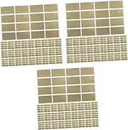 3sets DIY Scratch-Off Cards Classroom Rewards Valentine's Day DIY Homemade Scratch Cards Interactive Scratch Off Notes Fun Scratch Off Tickets for Parties 200pcs*3