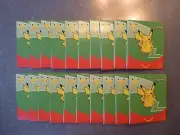 Pokemon 25th Anniversary McDonalds Toy 4 Sealed FREE Shipping