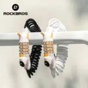 ROCKBROS Bike Password Lock Motorcycle Helmet Lock Cute Mini Cat Bicycle Lock