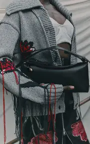 [Erdem] Embroidered Knit Wool-Cotton Jacket