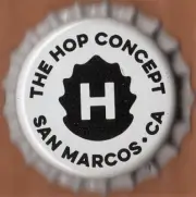 USA Plastic Lined Beer Crown Bottle Cap: Hop Concept Brewing