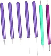 DIY Quilling Pen Set 7pcs All-in-one Quilling Kit Paper for Creative Fun Random Color