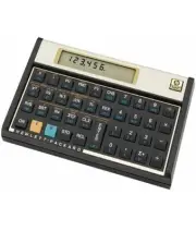 HP 12C Financial Calculator - Black/Gold