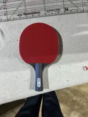 Glynis Spirit Ping Pong Paddle Red Black