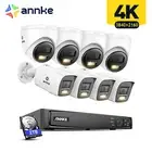 ANNKE 4K 8CH NVR PoE Security Camera System Two Way Audio Home CCTV Surveillance
