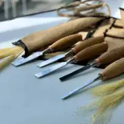 Сarpenter chisels set, Tools for making wood furniture, Flat chisels STRYI