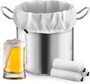 3-Pack Brew Bags, 250 Micro Extra Large Reusable Straining Bag, 26 X 22 Inch Adj