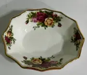 ROYAL ALBERT TRINKET BOWL DISH OLD COUNTRY ROSES BONE CHINA SET OF 2