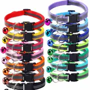 Pet Supplies Cat And Dog Bells Collars Reflective Stickers Safety Buckles Collars Blind Boxes