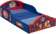 Delta Children Nick Jr. PAW Patrol Plastic Sleep & Play Toddler Bed w/ Attached