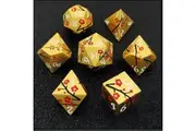 Dudley's Armoury - Demeter's Garden Metal Dice Set