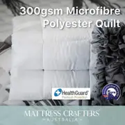 Mattress Crafters Quilt Polyster 300g Hotel Resort