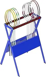 Tennis Racket Storage Rack, Badminton Racket Display Stand, Great for Schools, Leagues, Collectors and General Storage, Equipped with Screws, Easy to Assemble, Safe and