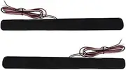 for Accord 8 MK8 Saloon 2008-2015 EU Version for Acura TSX Sedan 2009-2014 LED Rear Bumper Reflector Light Lamp Rear Lights(Black Cover with LED2)