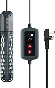 SZELAM 300W Aquarium Heater,Submersible Fish Tank Heater with External Digital Temperature Controller,Explosion-Proof Quartz Tubes Aquarium Heater for Marine Saltwater and Freshwater