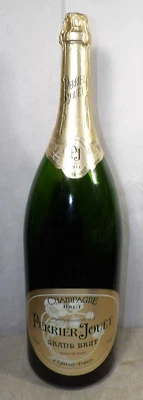 Perrier Jouet Champagne Dummy Empty Bottle Prop Salmanazar Huge Giant Oversize