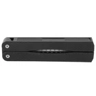 (Black)Folding Sharpener FanShaped DoubleSide Knife Blade Kitchen Sharpener OB